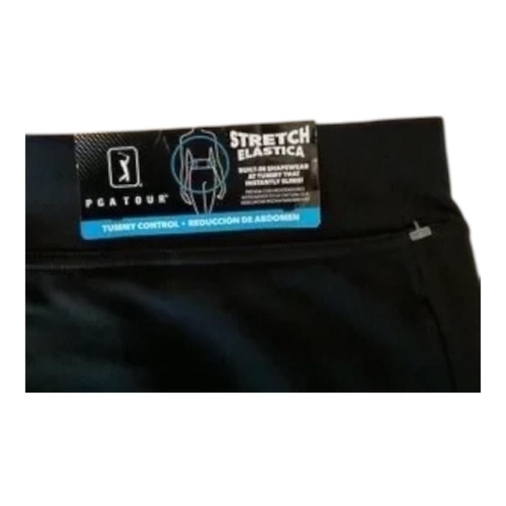 AirFlux Golf Skort with Active Waistband, Black, M, Shapewear - Picture 4 of 10